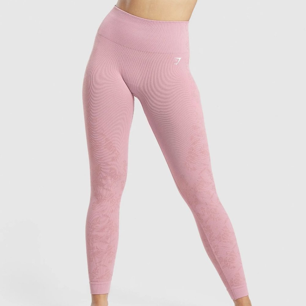 Gymshark Studio Leggings - Pebble Pink - M